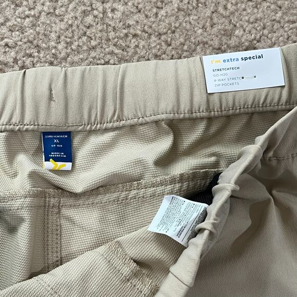 NWT Old Navy Mens Khaki Stretch Tech Jogger Pants Size XL - Picture 4 of 8